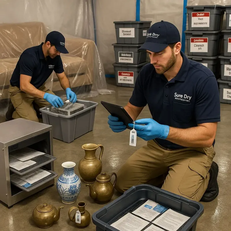 Content Protection and Restoration process in Stowell, TX