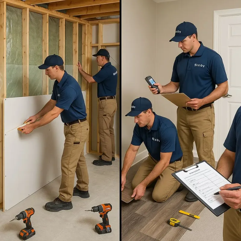 Repairs and Reconstruction process in Stowell, TX